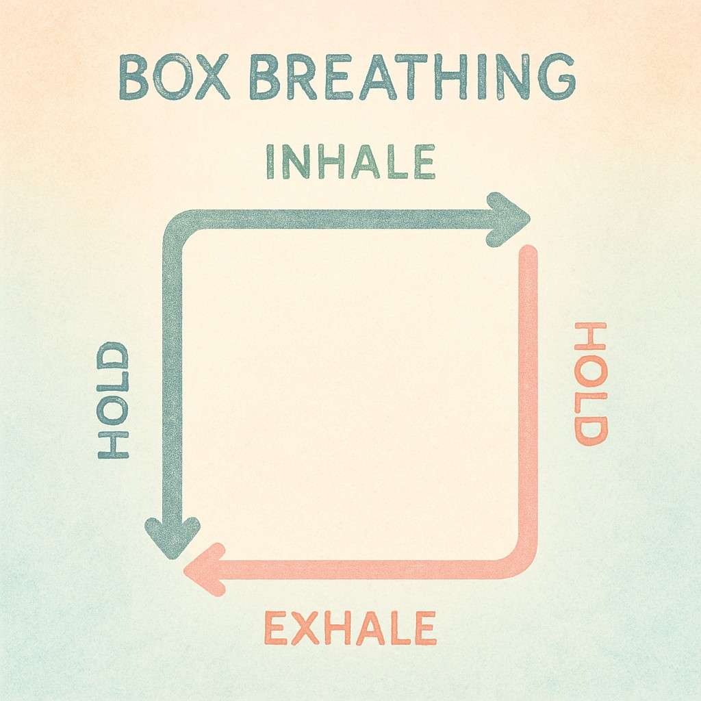 Box Breathing Technique for Anxiety Relief